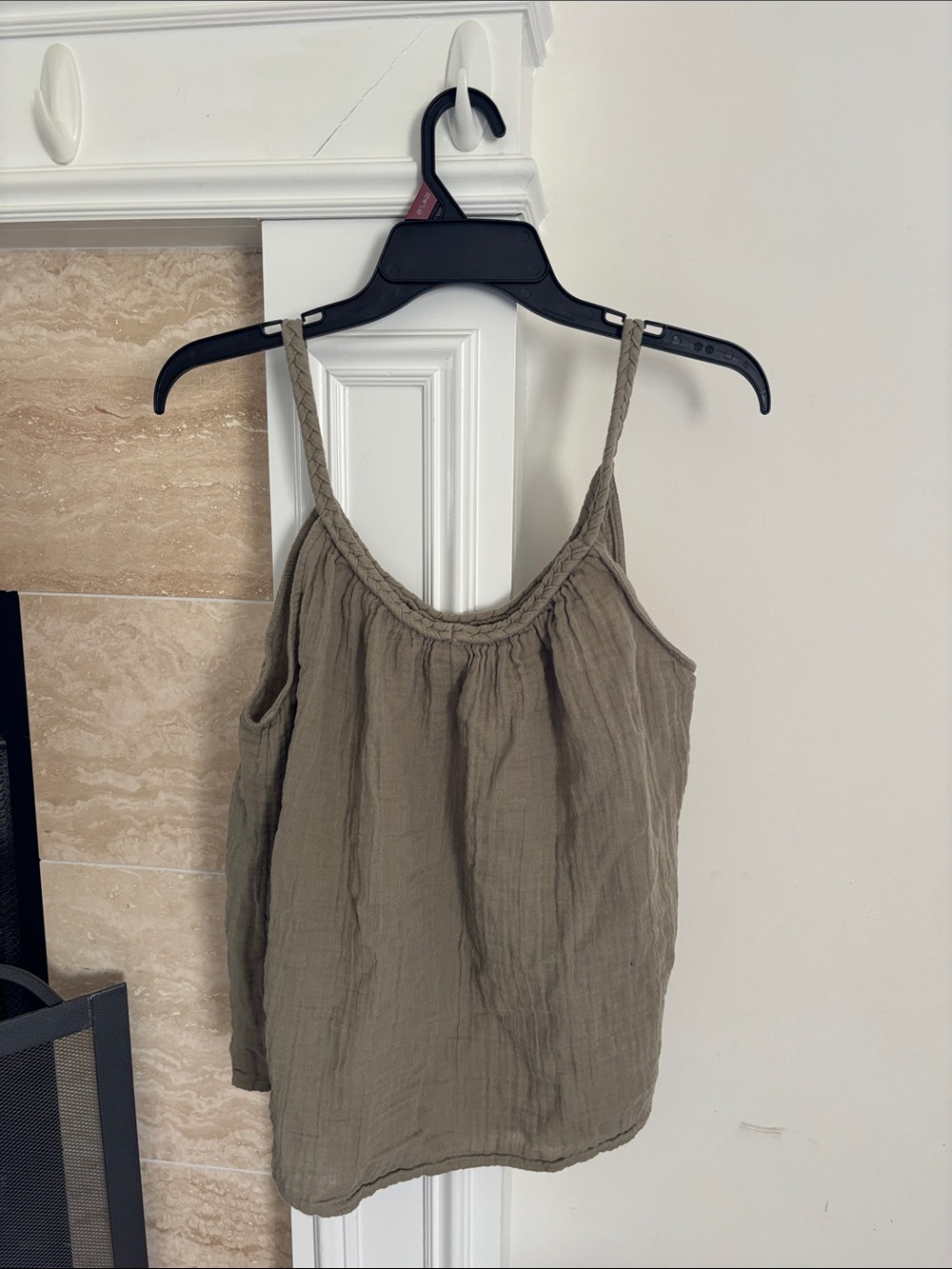 Old Navy Olive Green Braided-Strap Tank